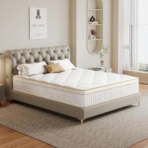 12-Inch Queen Hybrid Mattress with Motion Isolation