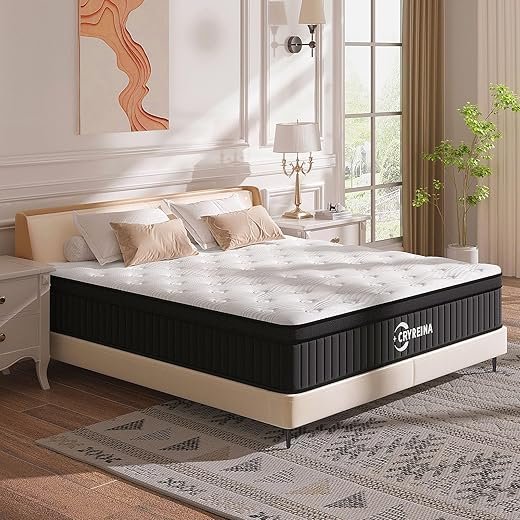 12 Inch Queen Hybrid Mattress with Pocket Springs