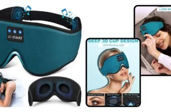 Ultimate Review of LC-dolida Bluetooth Sleep Mask: The Perfect Travel Essential for Side Sleepers