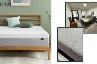 ZINUS 12 Inch Green Tea Memory Foam Mattress Review: Safe, Comfortable, and Breathable King Size Solution