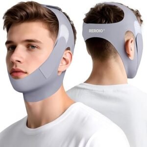 Adjustable Anti Snoring Chin Strap for Sleeping