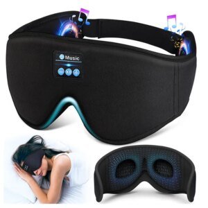 Bluetooth 3D Eye Mask with Built-in Speakers