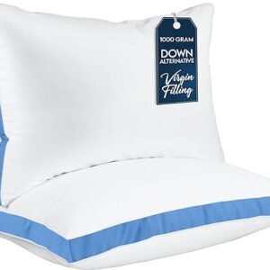 Cooling Queen Size Bed Pillows Set of 2