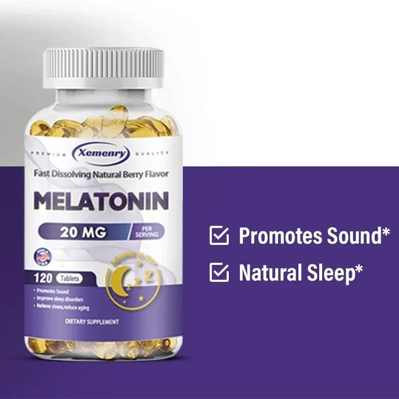 Melatonin Capsules for Better Sleep Quality