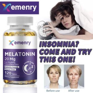 Melatonin Capsules for Quality Sleep