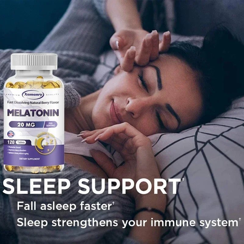 Melatonin Capsules for Sleep and Relaxation