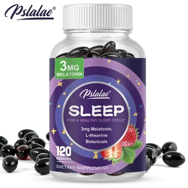 Melatonin & L-Theanine Sleep Support Capsules