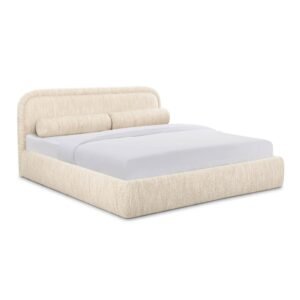 Murielle Textured Boucle Luxury Bed