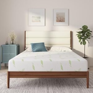 NapQueen 8 Inch Green Tea Memory Foam Mattress