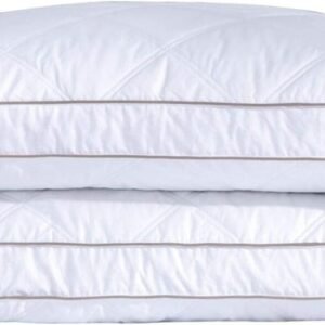 puredown Goose Down Feather Sleeping Pillows Set