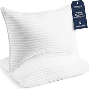 Soft Down Alternative Bed Pillows Set of 2
