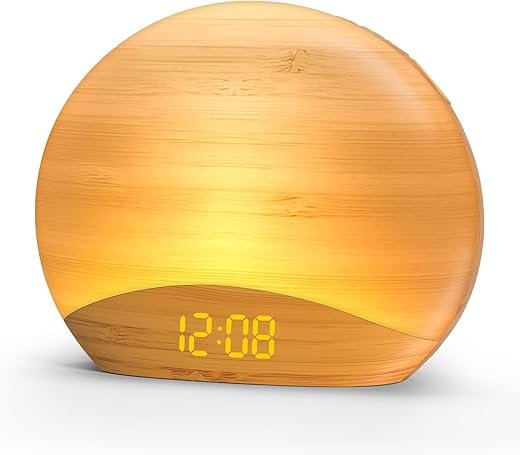 Sunrise Alarm Clock with Bluetooth Speaker