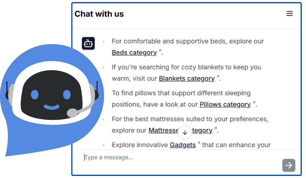 Discover your best sleep ever with the Sleeprater AI Chatbot!