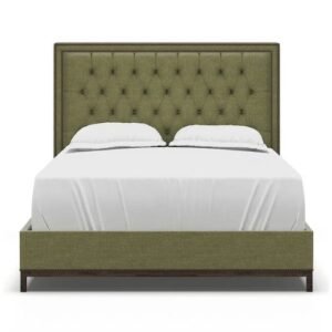 Heidi Portland Basil Bed – Tufted Headboard