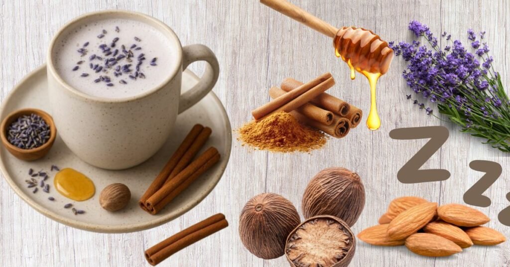 Lavender Almond Moon Milk A Sleep-Enhancing Bedtime Recipe for Deep, Restorative Rest