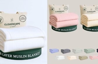 Ultimate Review of Cloud Scape Linen 8-Layer Muslin Blanket – Soft, Oversized, 100% Cotton Comfort for Queen & Full Beds