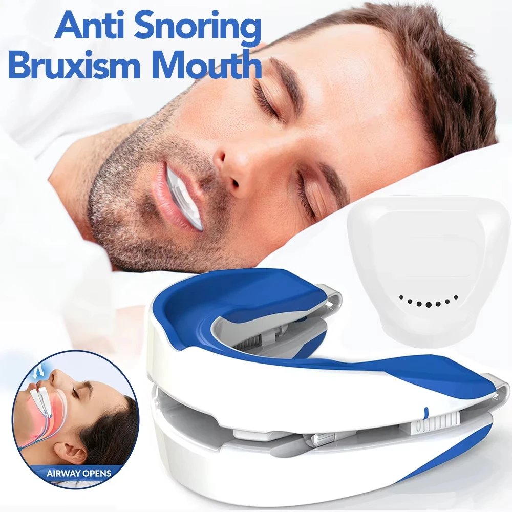 Adjustable Anti-Snoring Mouth Guard Device