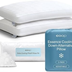 Coop Home Goods Cooling Adjustable Queen Pillows