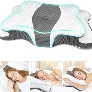Ergonomic Memory Foam Cervical Pillow
