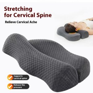 Ergonomic Memory Foam Neck Support Pillow