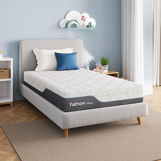FATHOM 10 Inch Medium Memory Foam Mattress