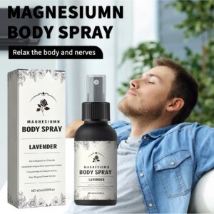 Magnesium Body Spray with Lavender for Relaxation