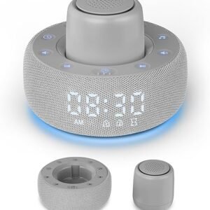 Portable White Noise Machine with Alarm Clock