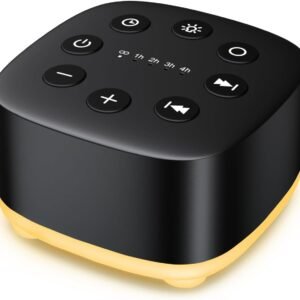 Portable White Noise Machine with Night Light