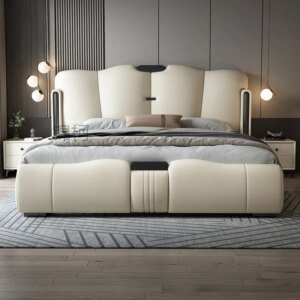 Queen Size Bedroom Furniture Set with Mattress