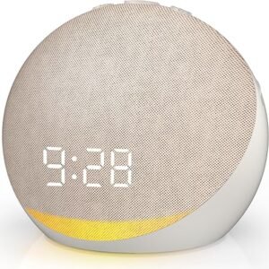 Sleep Sounds Alarm Clock with Bluetooth Speaker