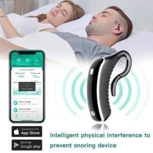 Smart Anti-Snoring Earset Sleep Aid Device