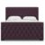 Aida Bella Aubergine Transitional Bed – Elegant Design