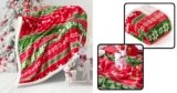 Cozy Up This Christmas: Touchat Red Sherpa Reindeer Throw Blanket Review