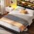 Ultimate Review: Bestier Full Bed Frame with Storage, Charging Station & LED Lights