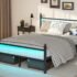 Furnulem Full Size Bed Frame Review: Stylish, Functional & No Box Spring Needed!