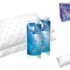 What materials are used in the Ultra Pain Relief Cooling Pillow for ergonomic support?