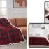 Ultimate Comfort: Touchat Red Sherpa Christmas Throw Blanket Review – Cozy Fleece for Couch & Bed (50″ X 60″)