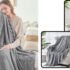 BEDELITE Fleece Throw Blanket Review: Soft, Cozy 3D Ribbed Jacquard in Sage Green