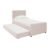 Angela Velvet Twin Trundle Bed – Glam Design