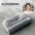 Ergonomic Neck Roll Pillow with Heat Function
