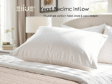 How do the EIUE Hotel Collection Bed Pillows cater to side and back sleepers?