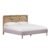 Kavali Velvet Cane Bed – Stylish Comfort