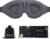 MZOO 3D Eye Mask – 100% Light Blocking, Memory Foam