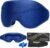 BeHoomi 3D Sleep Mask – 100% Light Blocking, Memory Foam
