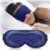 FACEMOON Weighted 3D Contoured Sleep Mask – Navy Blue